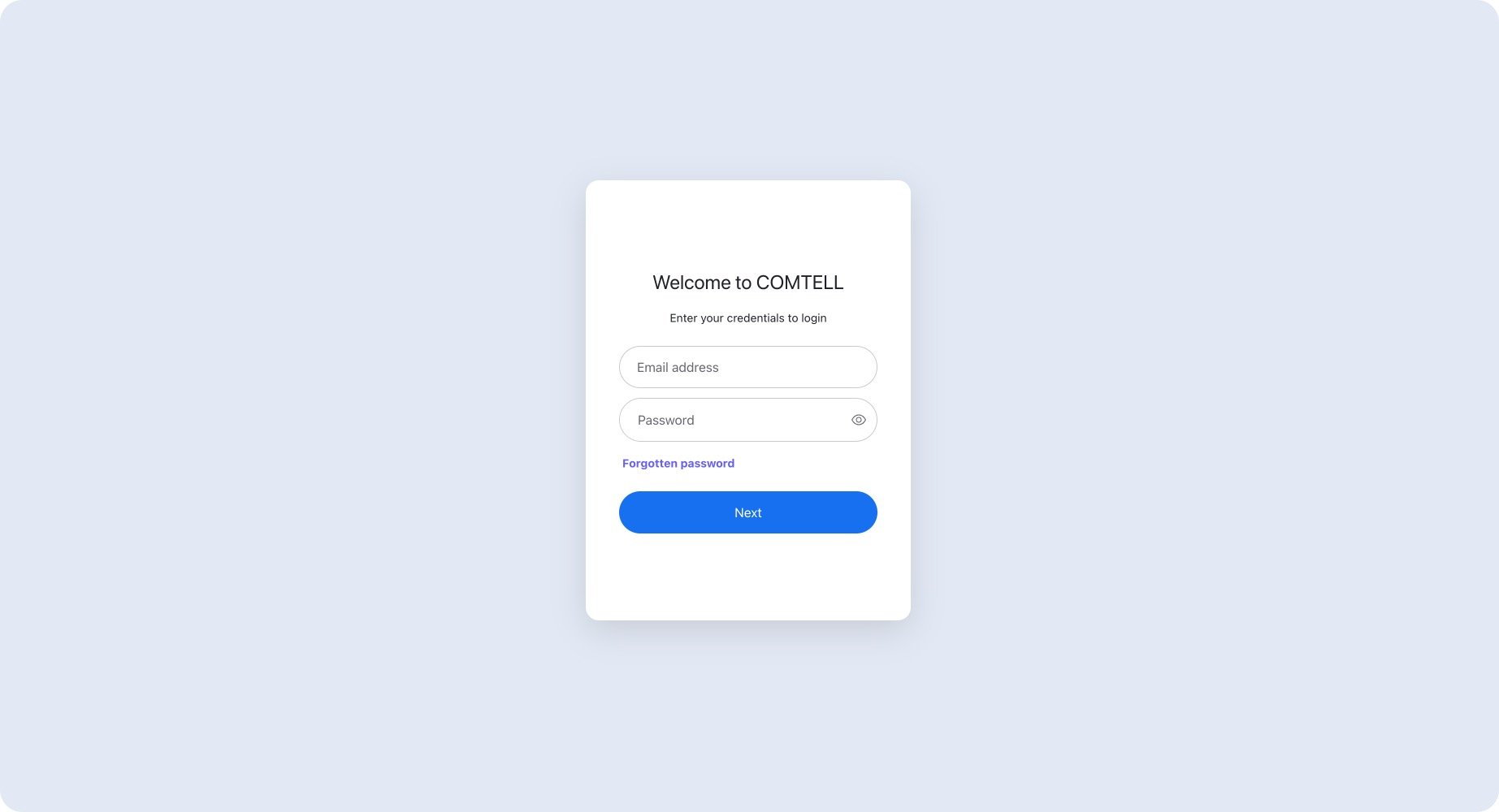 New SSO Login