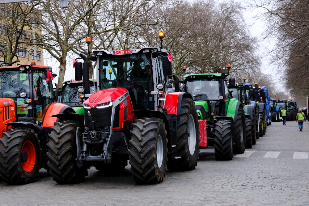 European Farmers Rally Against Ukrainian Imports